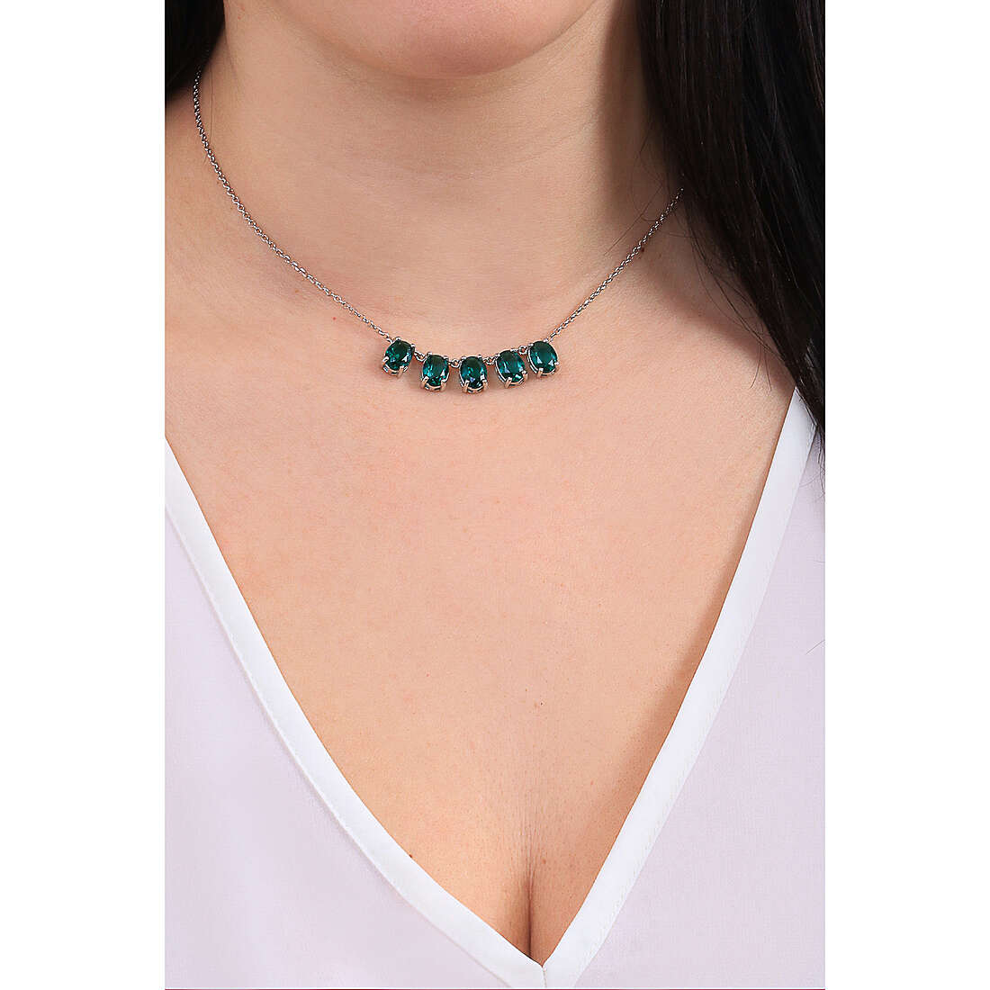 GioiaPura necklaces woman ST66927-01RHSM wearing