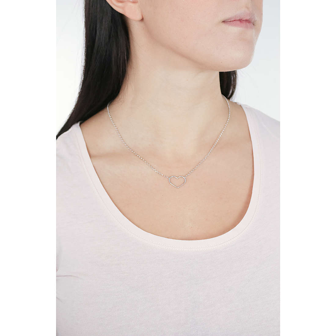 GioiaPura necklaces woman WCM01785LL wearing