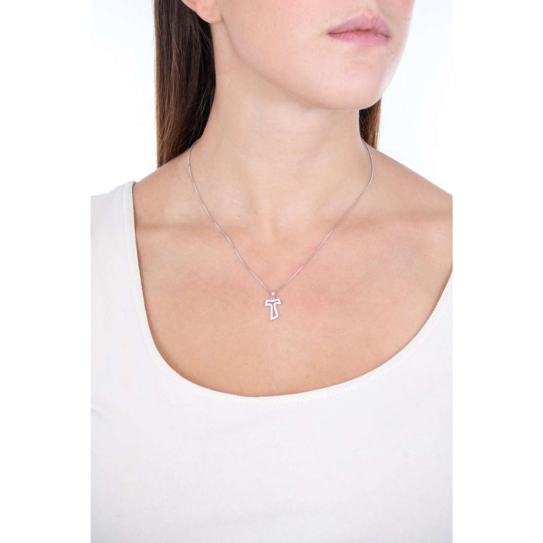 GioiaPura necklaces woman WCT00286DL wearing