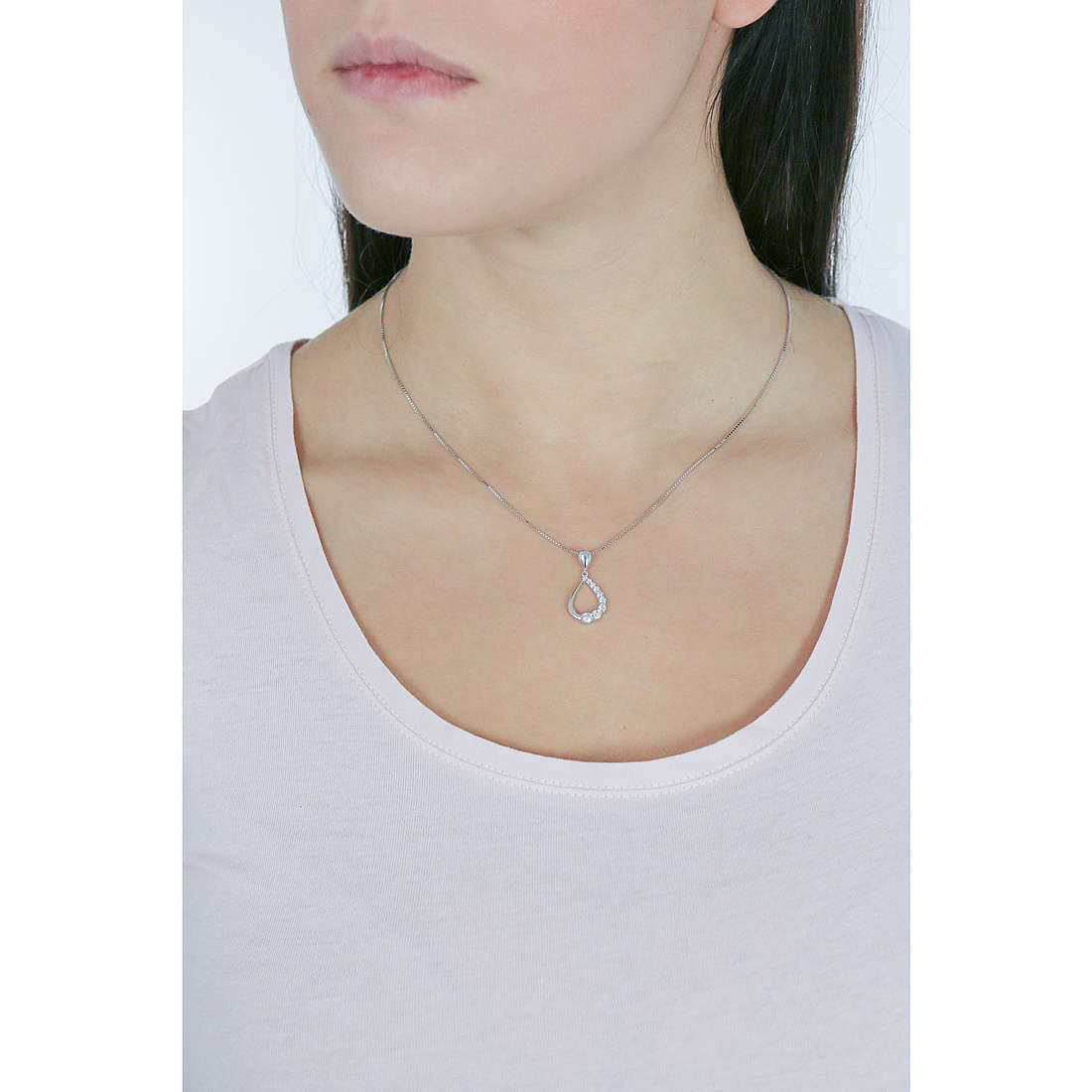 GioiaPura necklaces woman WCT00489DL wearing