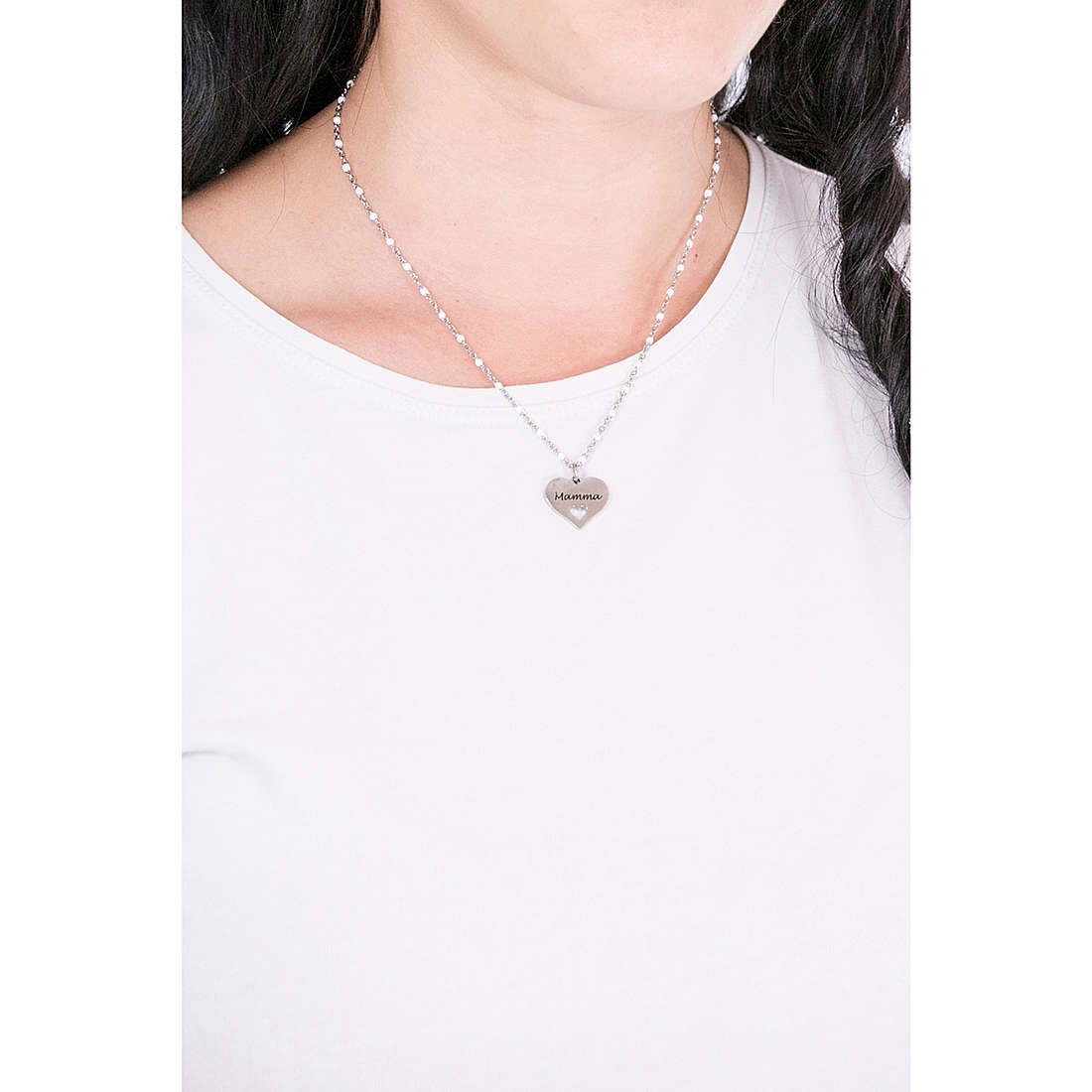 Kidult necklaces Family woman 751158 wearing