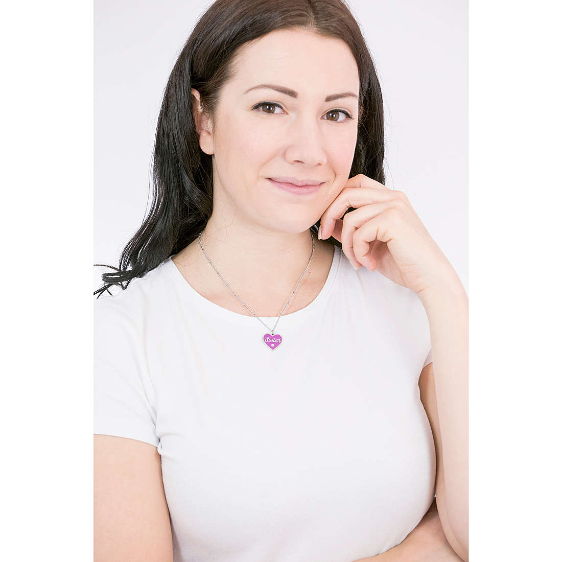 Kidult necklaces Family woman 751159 wearing