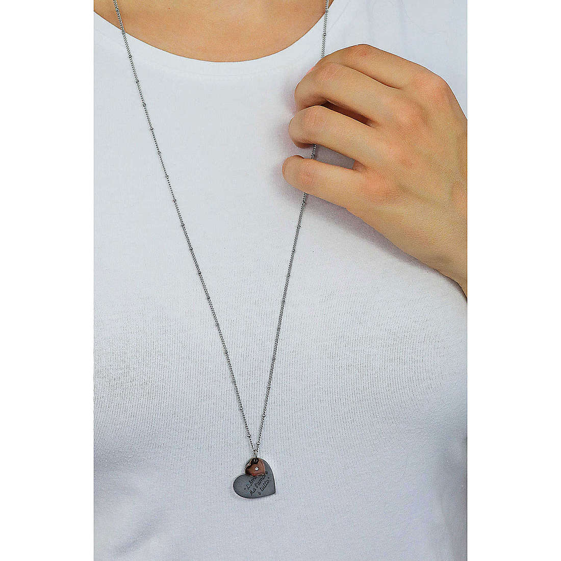 Kidult necklaces Love woman 751203 wearing