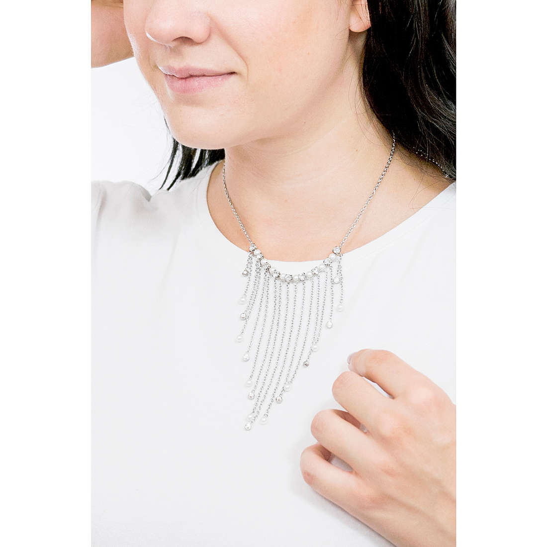 Liujo necklaces woman LJ1476 wearing
