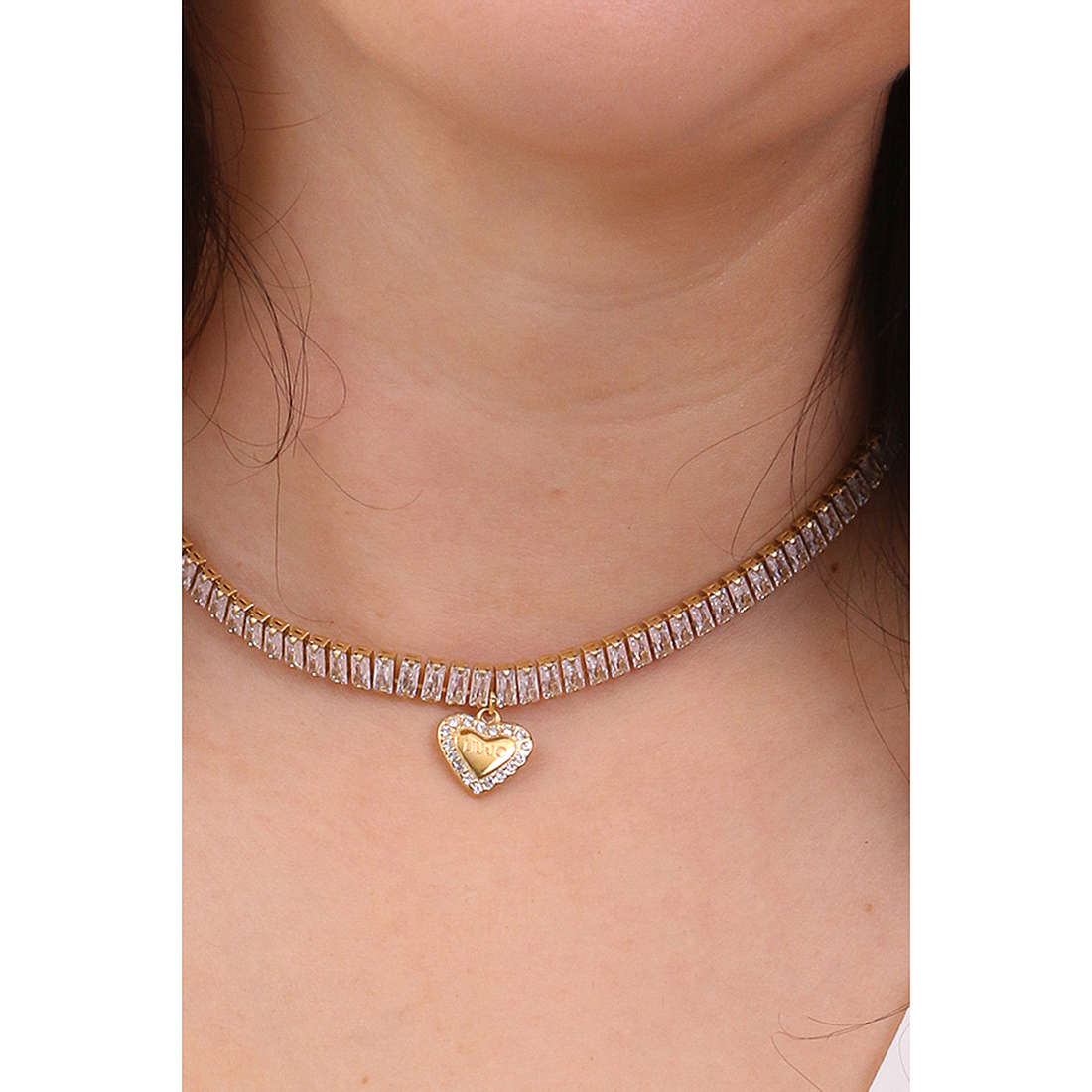 Liujo necklaces woman LJ1823 wearing