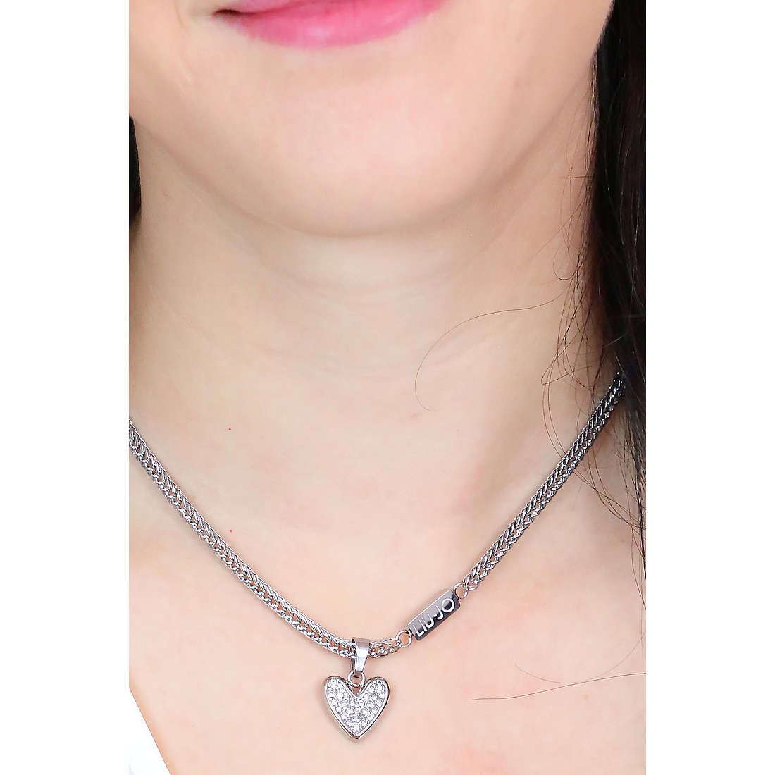 Liujo necklaces woman LJ1841 wearing