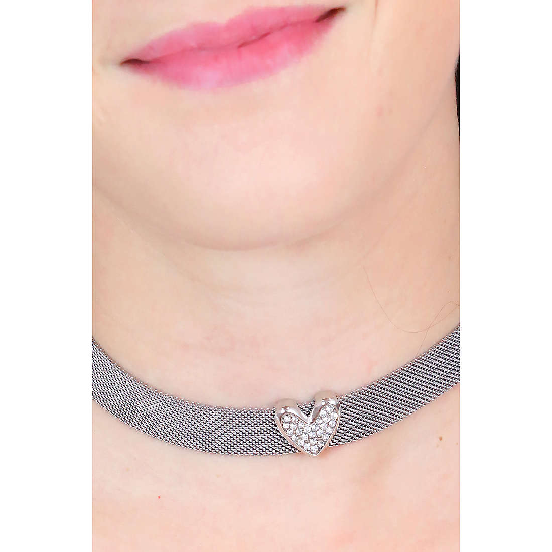Liujo necklaces woman LJ1865 wearing