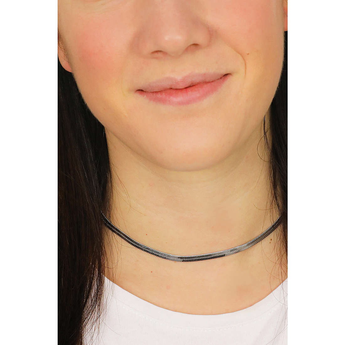 Luca Barra necklaces woman CK1599 wearing