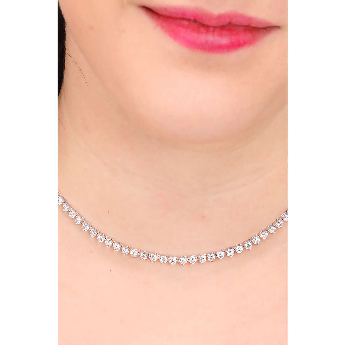 Michael Kors necklaces Kors Brilliance woman MKC1612AN040 wearing