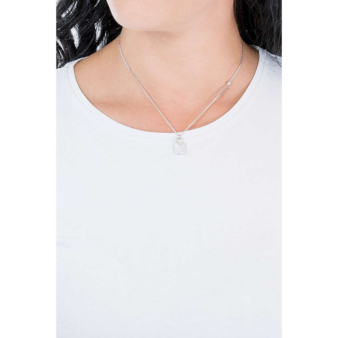 Michael Kors necklaces Kors Color woman MKC1040AN040 wearing