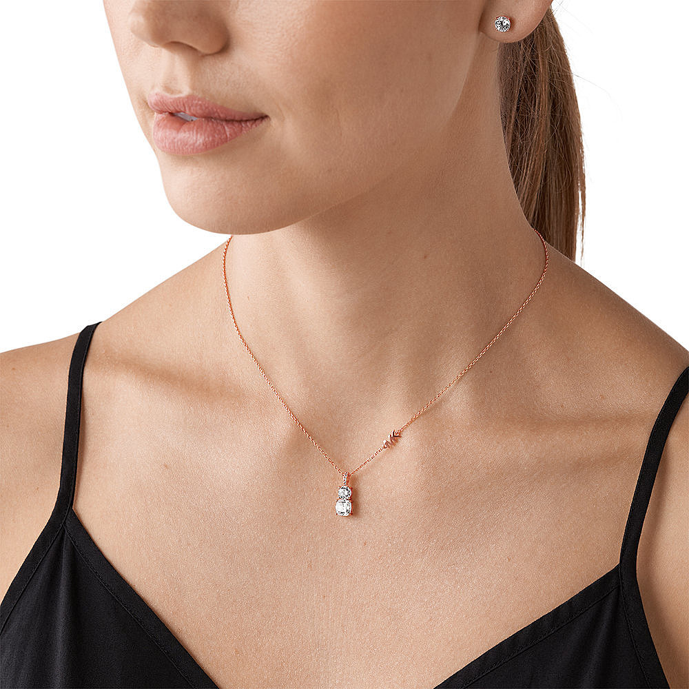 Michael Kors necklaces Premium woman MKC1545AN791 wearing