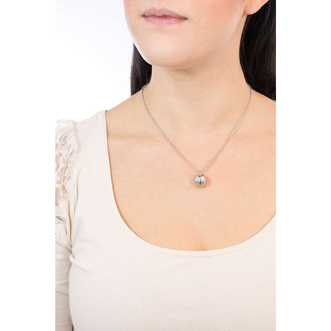 Morellato necklaces Boule woman SALY03 wearing