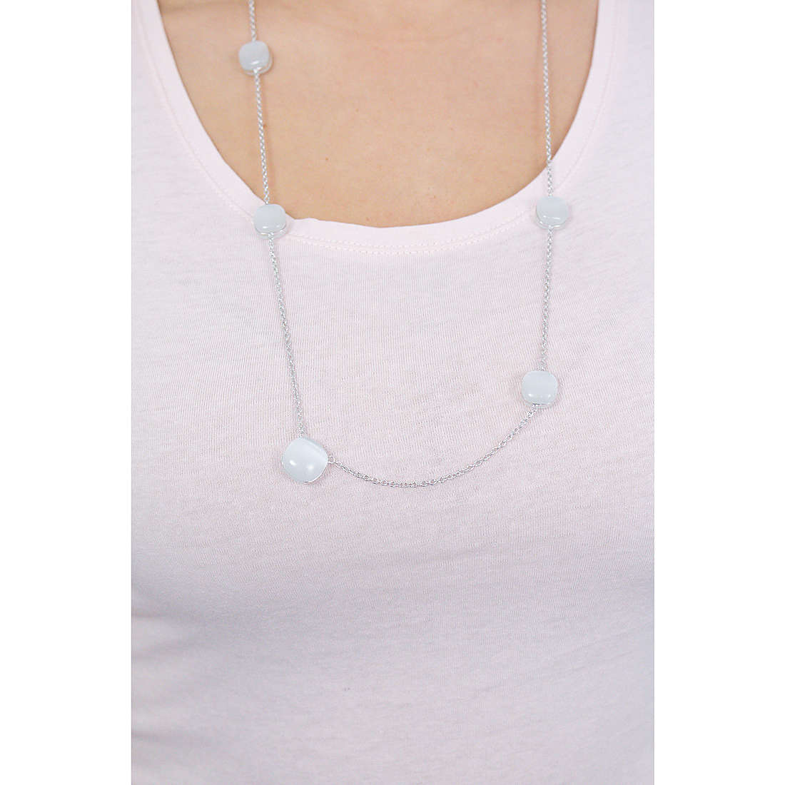 Morellato necklaces Gemma woman SAKK17 wearing