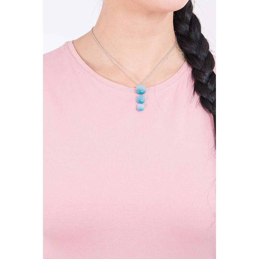 Morellato necklaces Gemma woman SAKK73 wearing