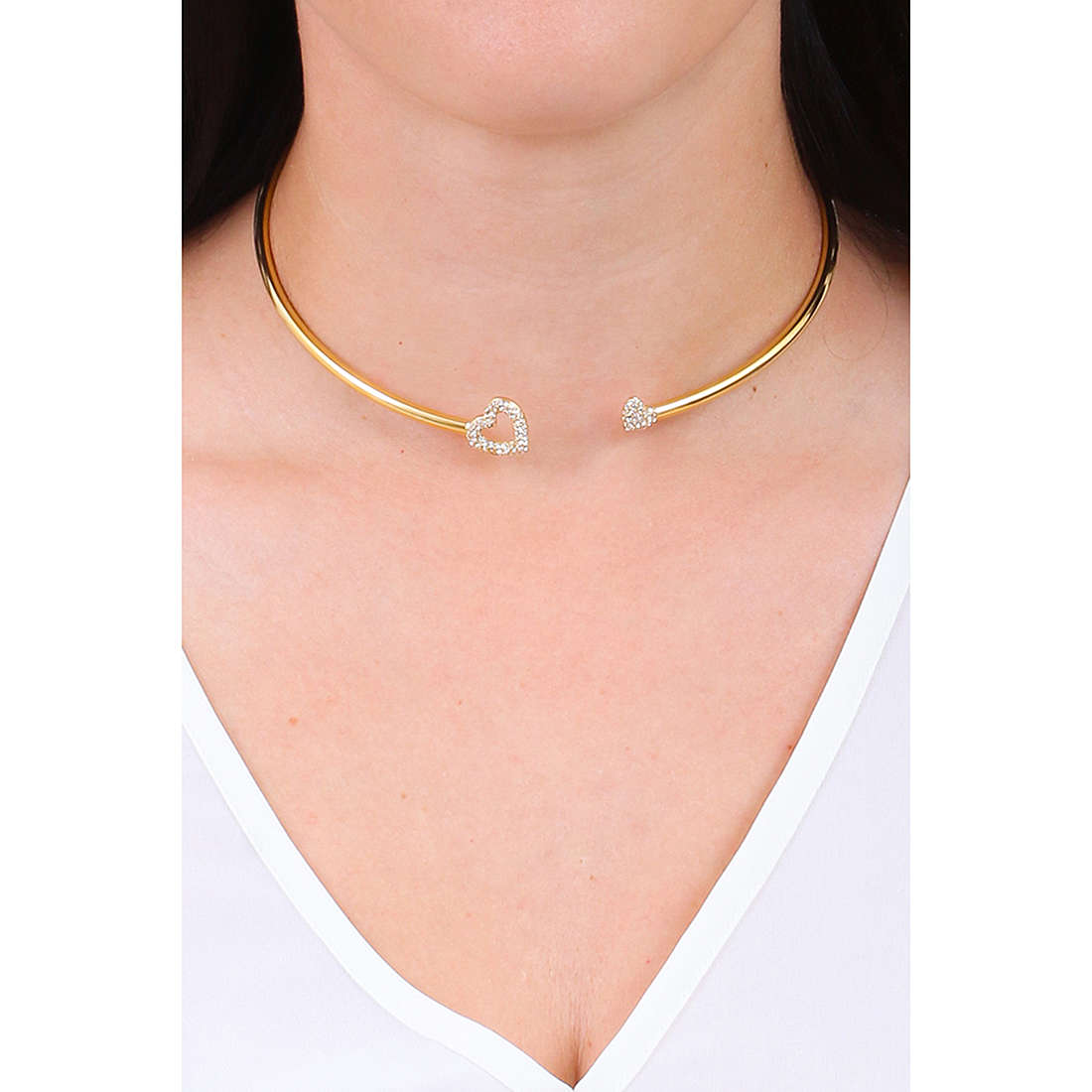 Morellato necklaces Incontri woman SAUQ01 wearing