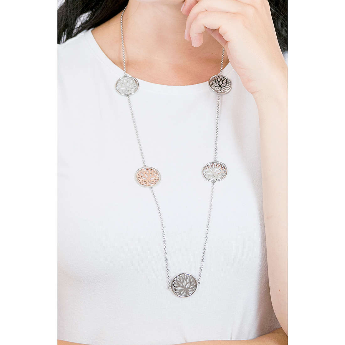 Morellato necklaces Loto woman SATD01 wearing