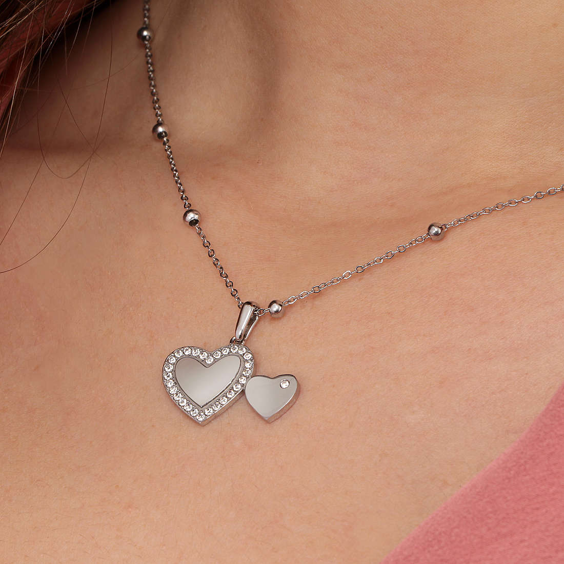 Morellato necklaces Love woman S0R18 wearing