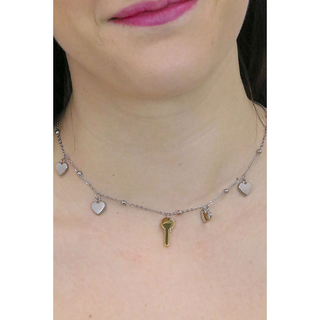 Morellato necklaces Passioni woman SAUN05 wearing