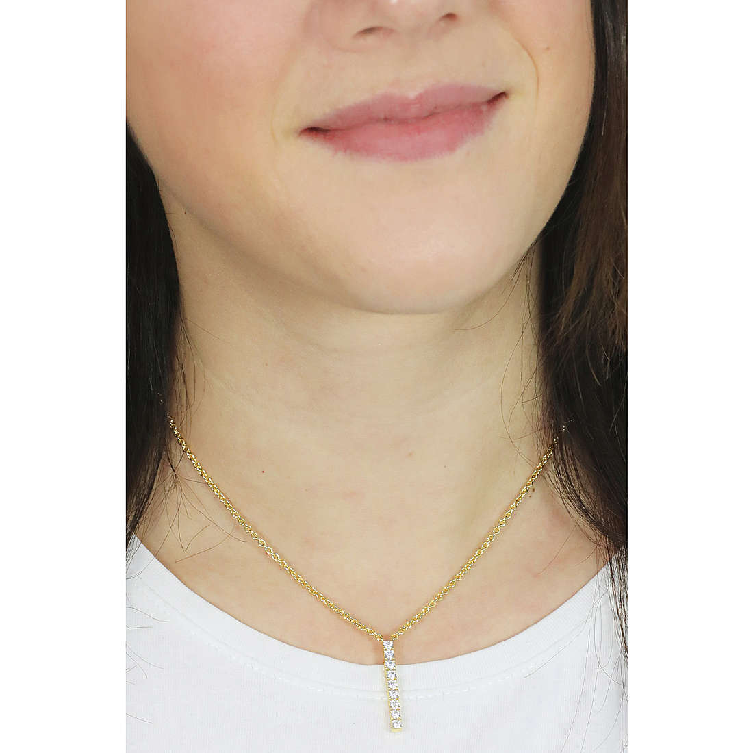 Morellato necklaces Scintille woman SAQF19 wearing