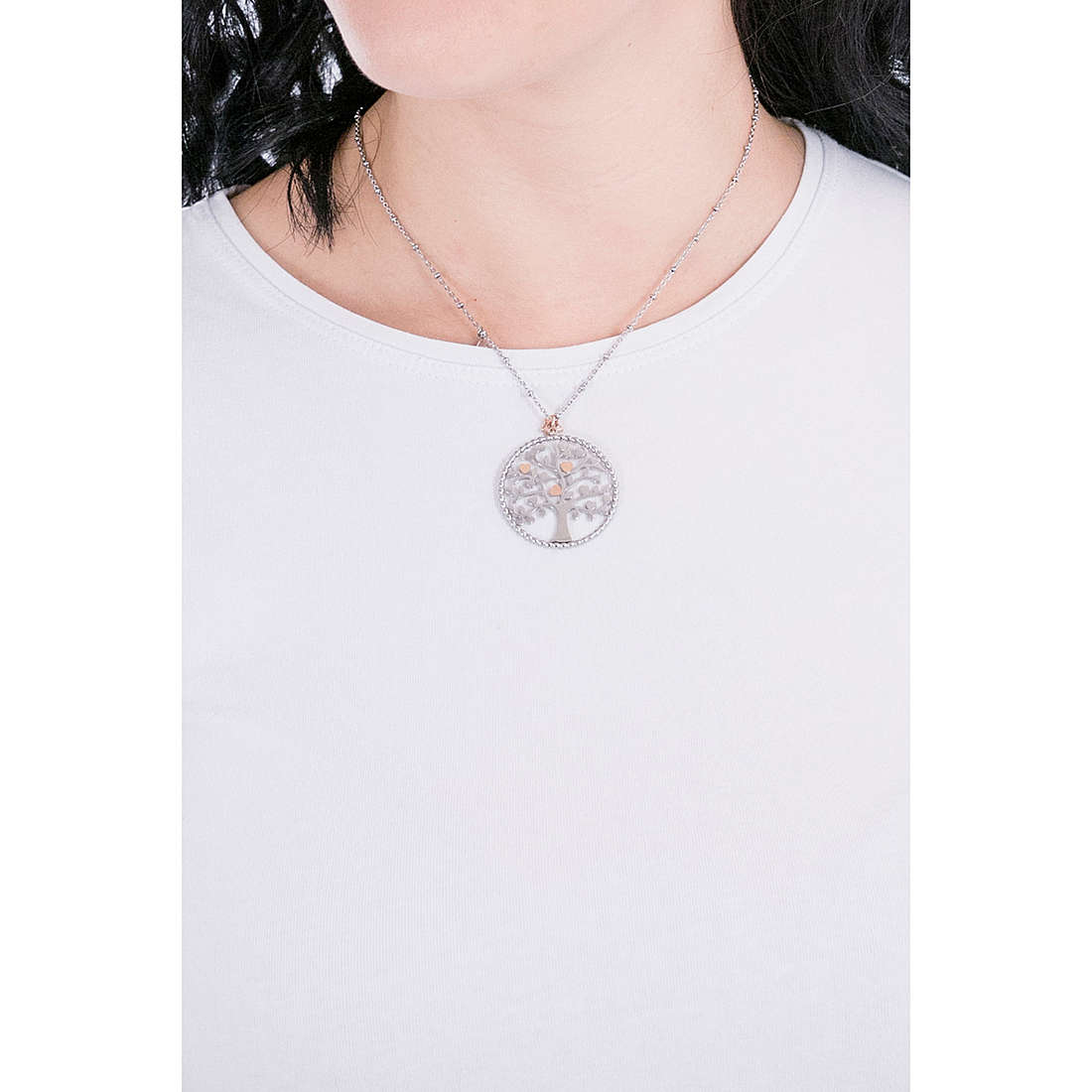 Morellato necklaces Talismani woman SAQE11 wearing