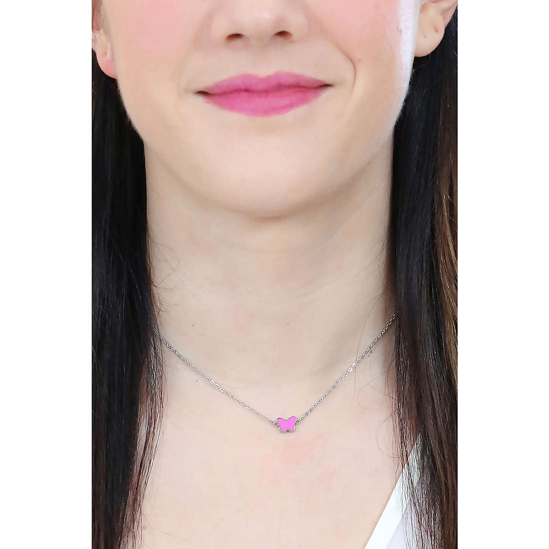 Sagapò necklaces Click woman SCK208 wearing