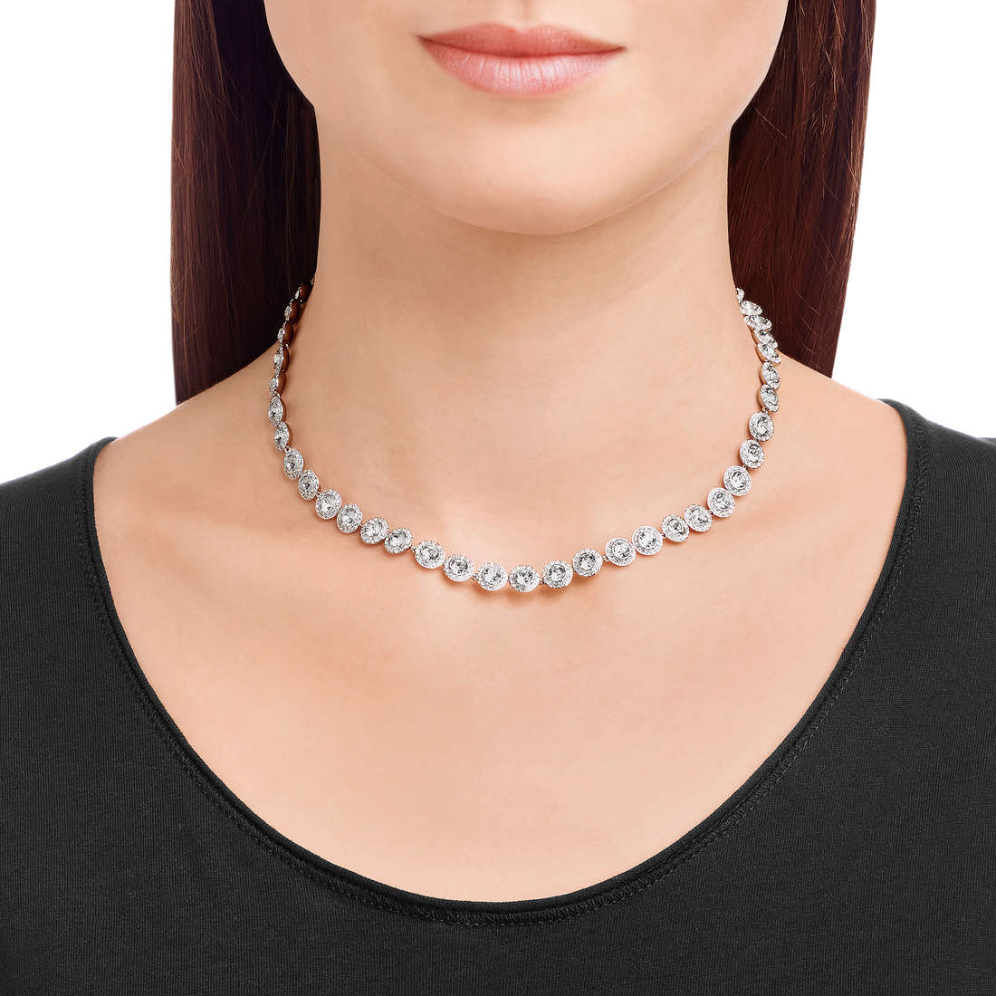 Swarovski necklaces Angelic woman 5117703 wearing
