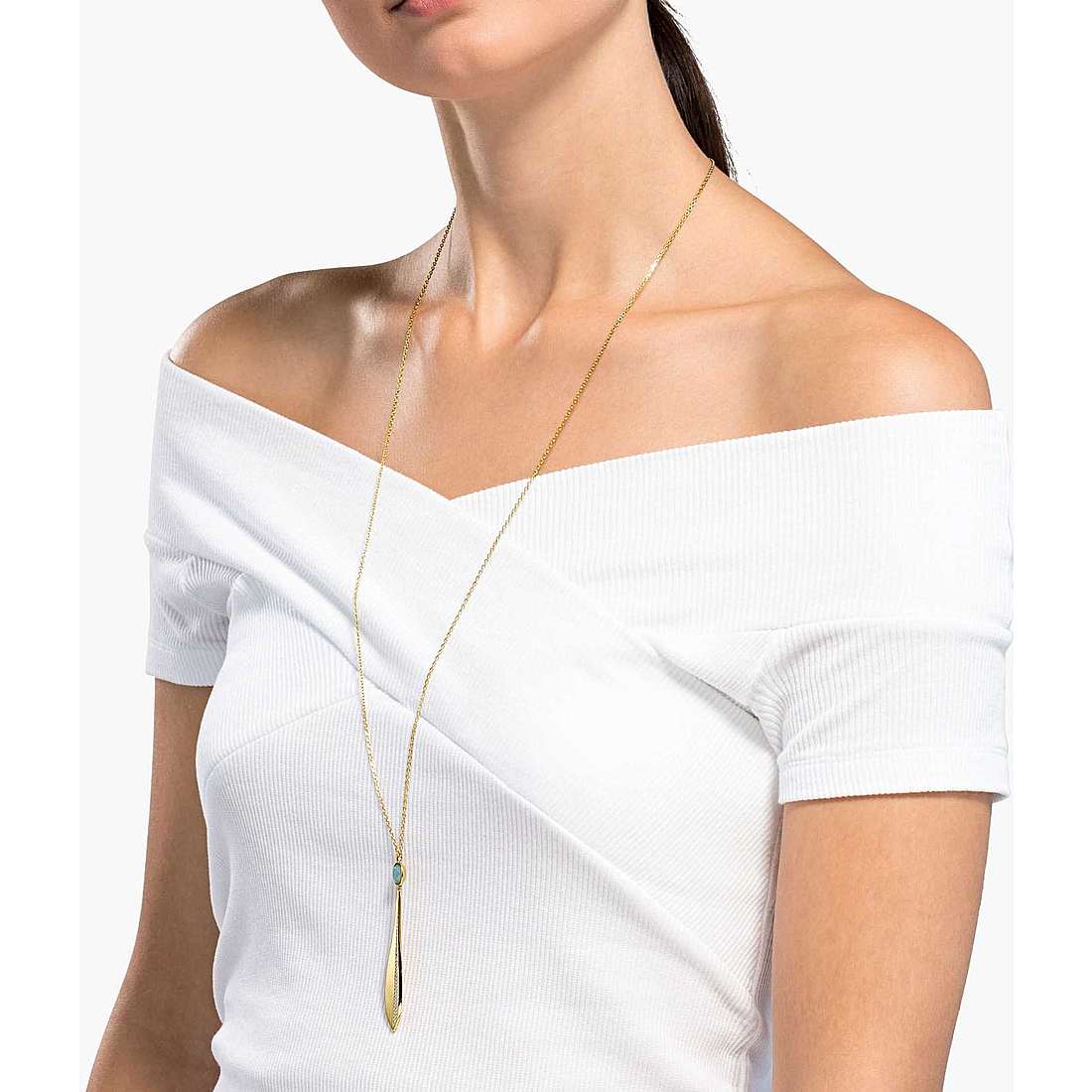 Swarovski necklaces Stunning woman 5515463 wearing