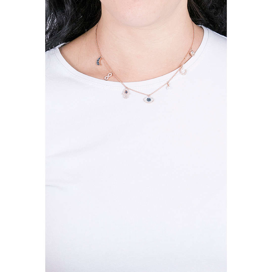 Swarovski necklaces Symbolic woman 5497664 wearing