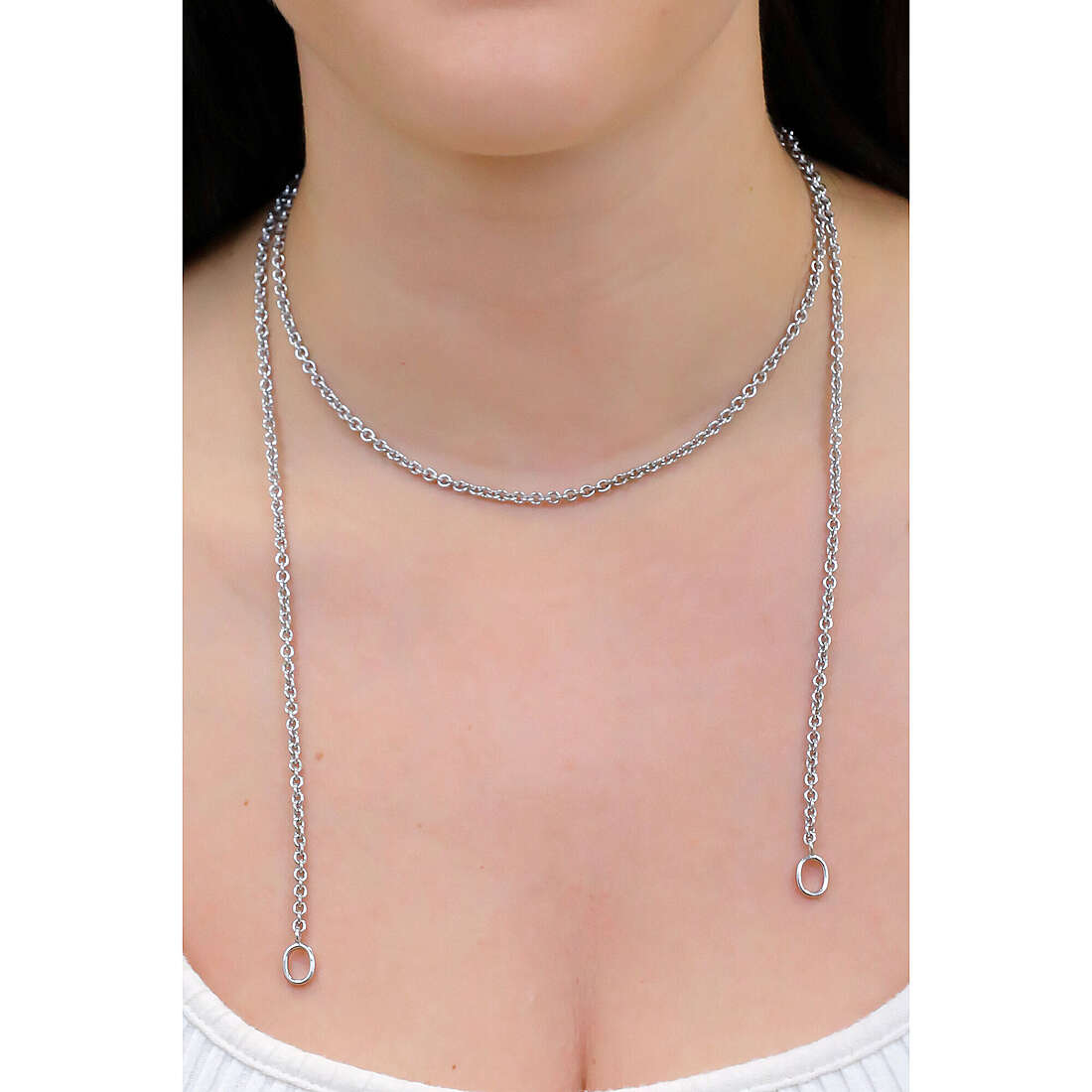 TI SENTO MILANO necklaces woman 3524SI/48 wearing