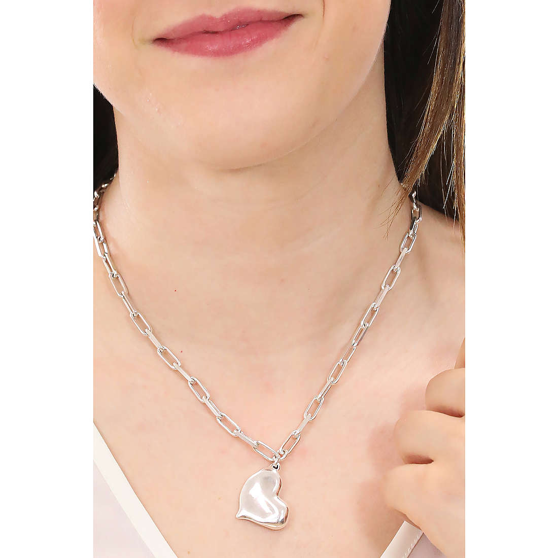 UnoDe50 necklaces Emotions woman COL1669MTL0000U photo wearing