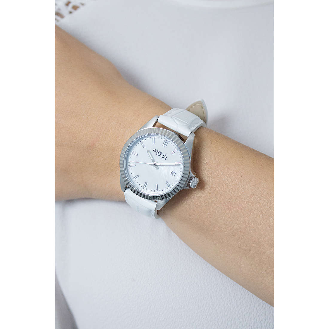Breil only time Classic Elegance Extension woman EW0236 wearing
