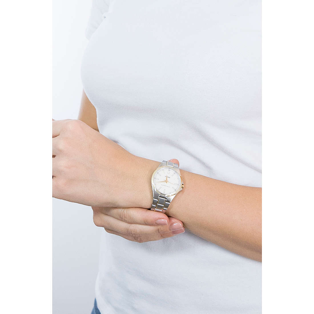 Lorus only time Classic woman RG230PX9 wearing