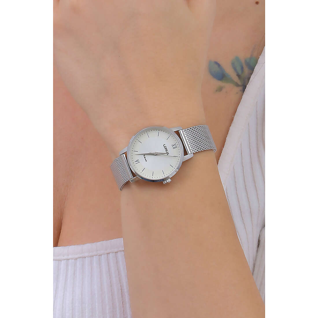 Lorus only time Classic woman RG281TX9 wearing