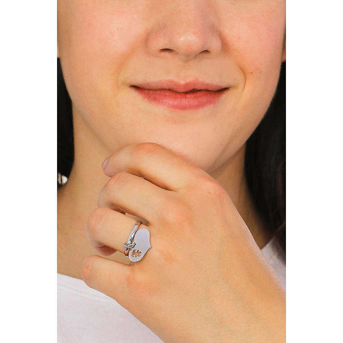 GioiaPura rings woman GYAARW0289-S wearing