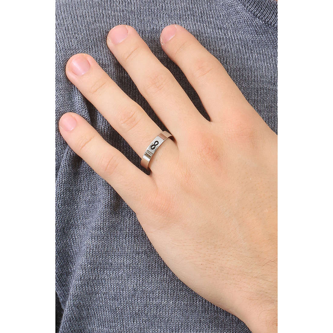 2Jewels rings Love Rings man 221069-23 wearing