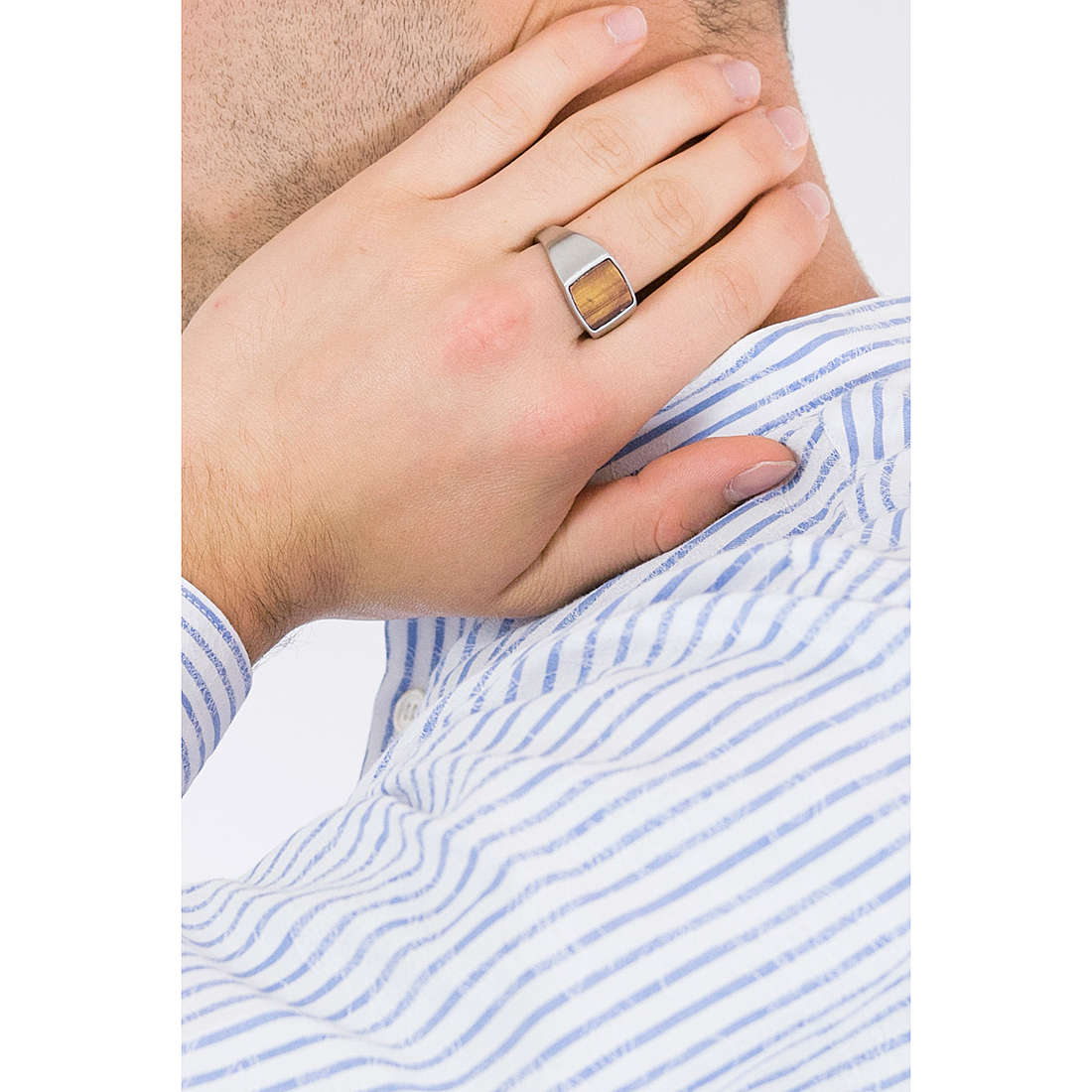 2Jewels rings Man'S Ring man 221072-19 wearing