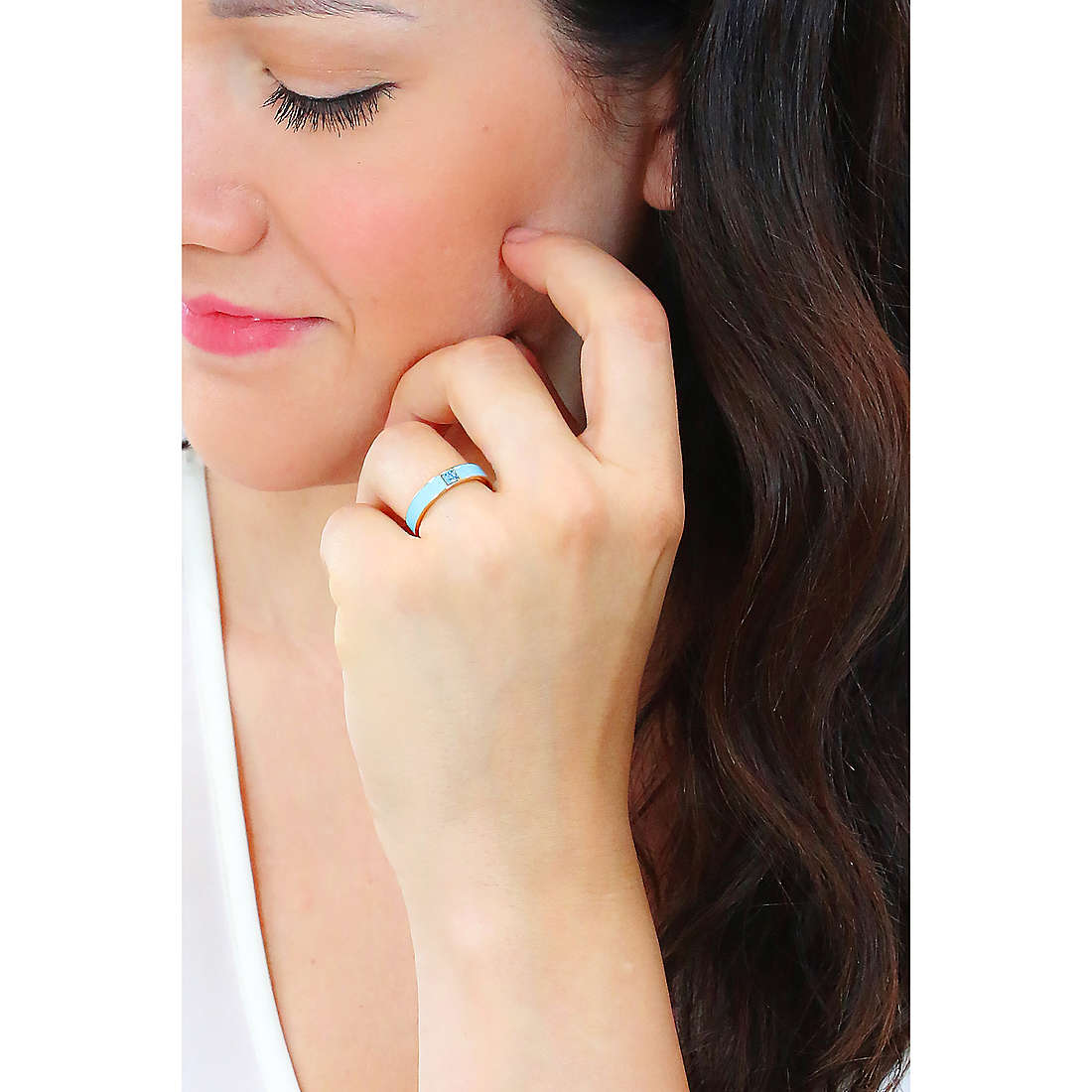 Brosway rings Withyou woman BWYA08A wearing