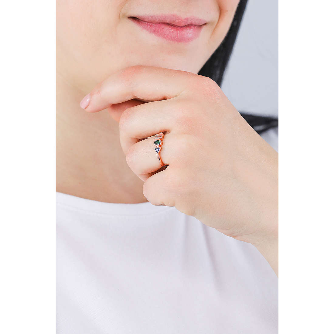 GioiaPura rings woman INS028AN166RSMU wearing