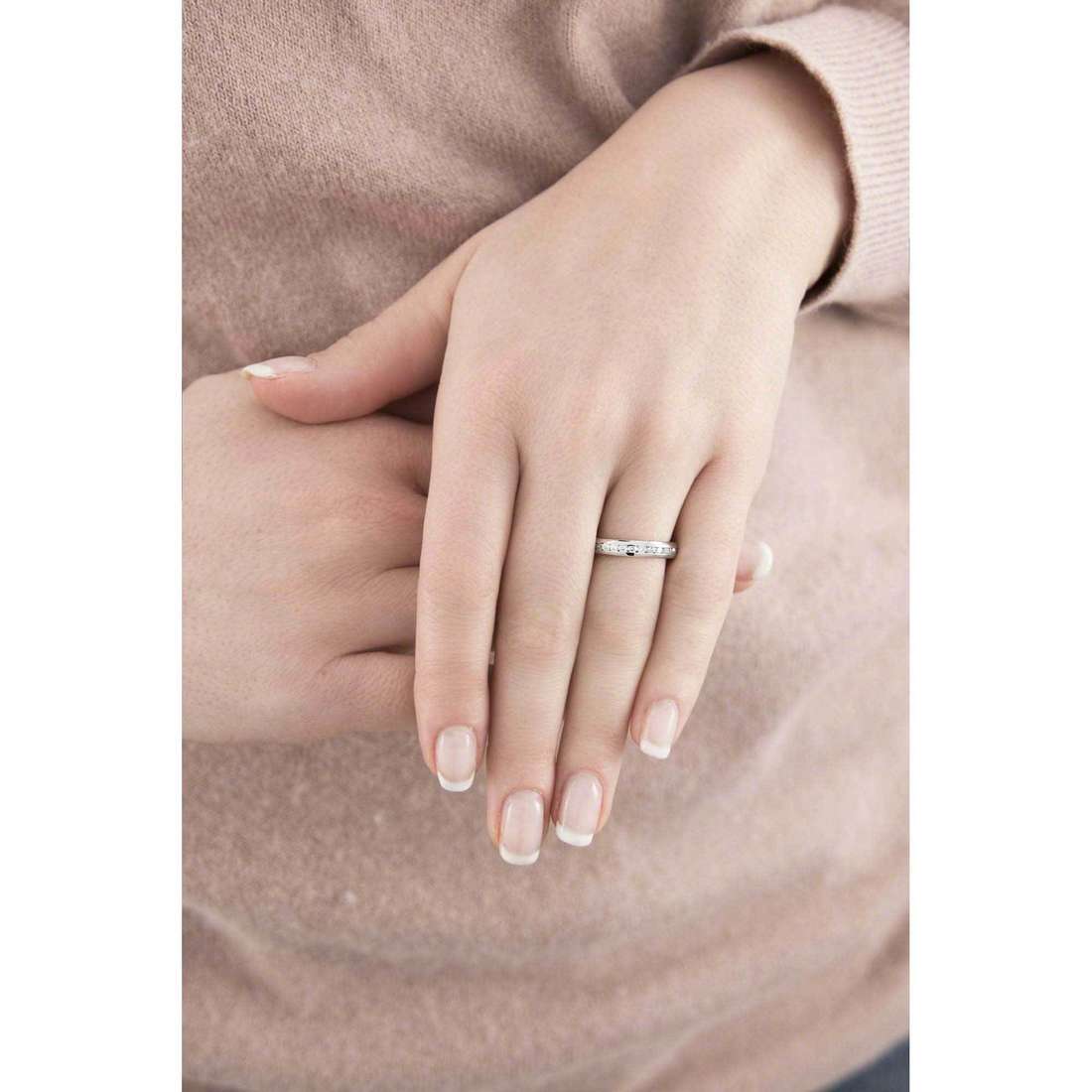 Morellato rings Love Rings woman SNA26014 wearing