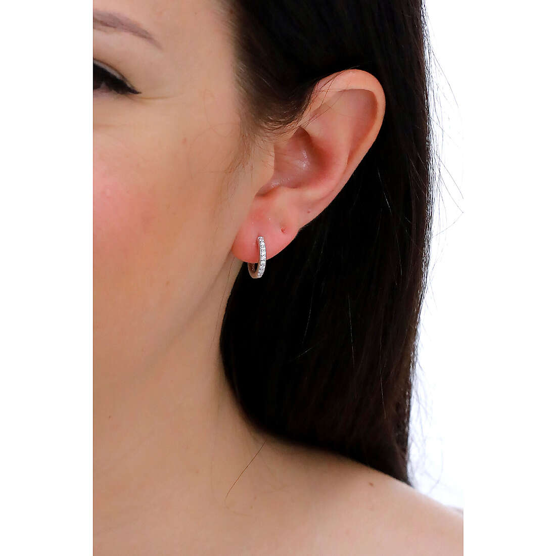 Rosato earrings woman RZAL069R wearing