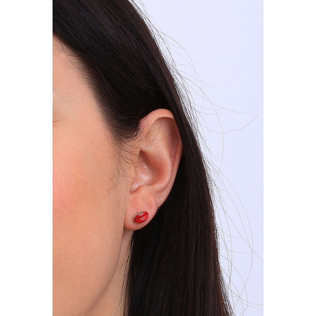 Rosato earrings Storie woman RZO020R wearing