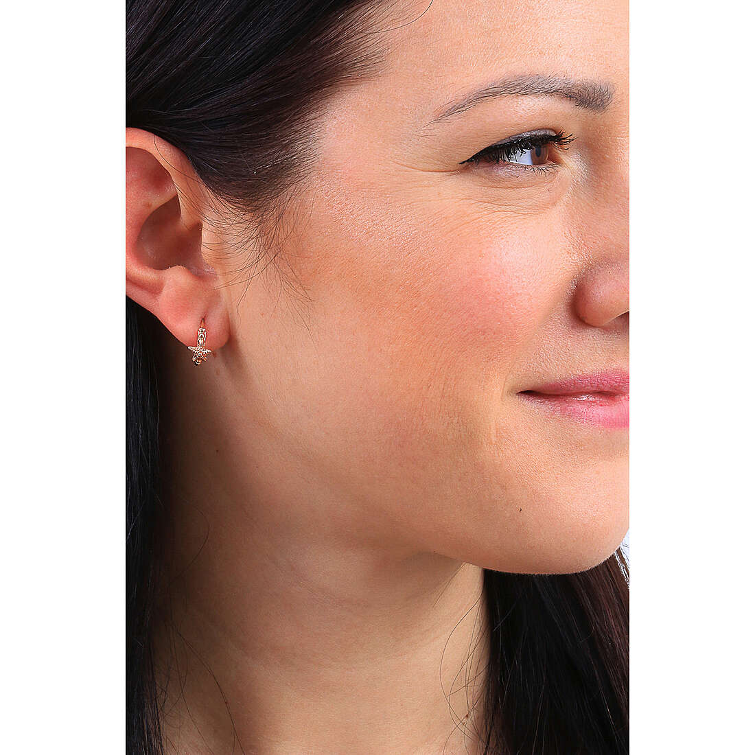 Rosato earrings Storie woman RZO056 wearing
