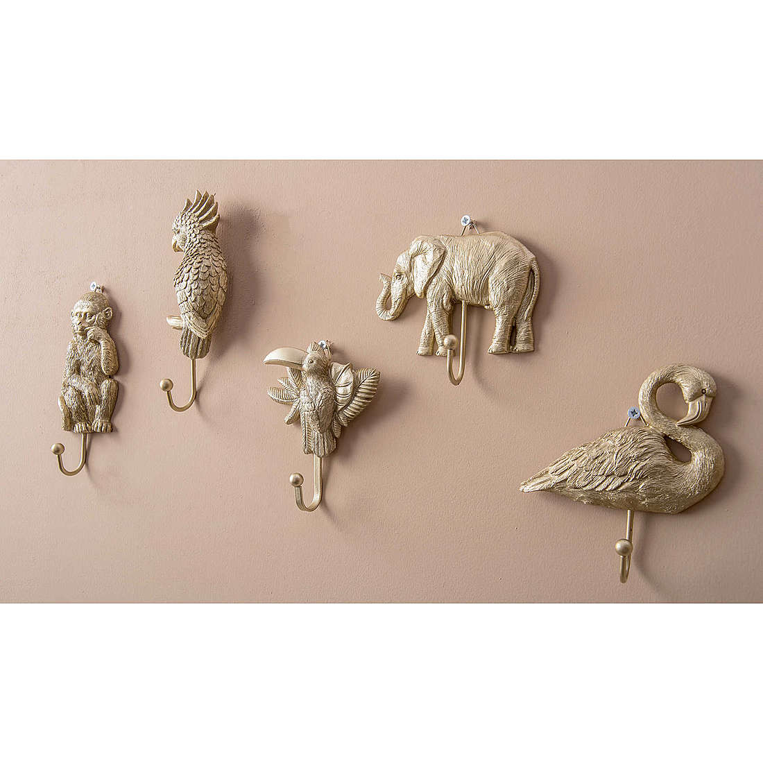 Present Time wall decorations Coat Hook ND PT3498GD wearing