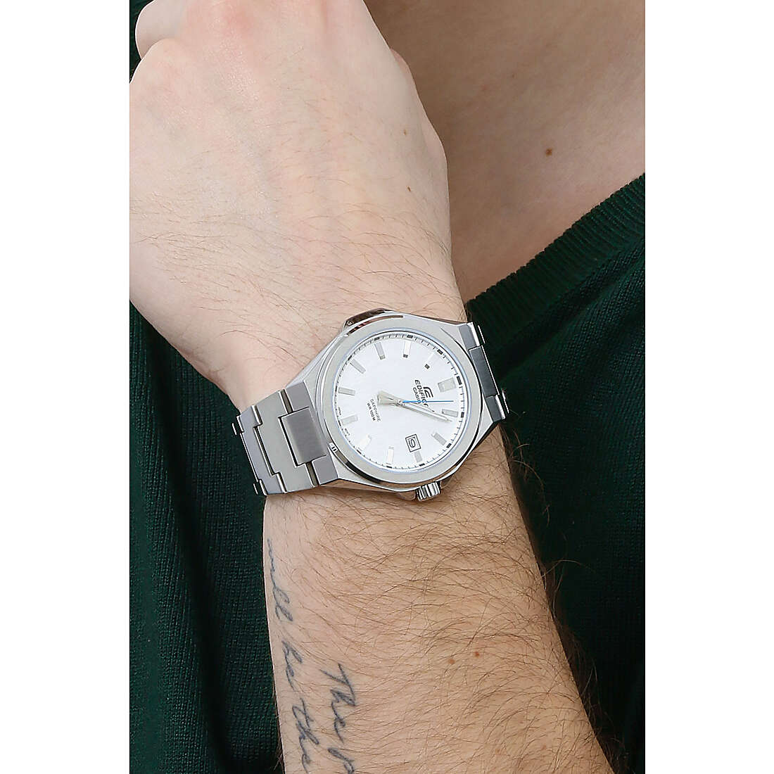 Casio chronographs Edifice man EFB-108D-7AVUEF wearing