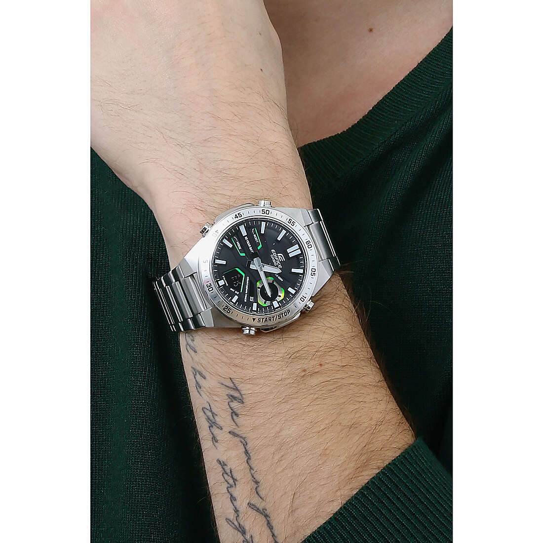 watch chronograph man Casio Edifice EFV-C110D-1A3VEF chronographs Casio