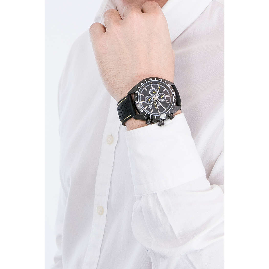 Lorenz chronographs Granpremio man 030171FF wearing