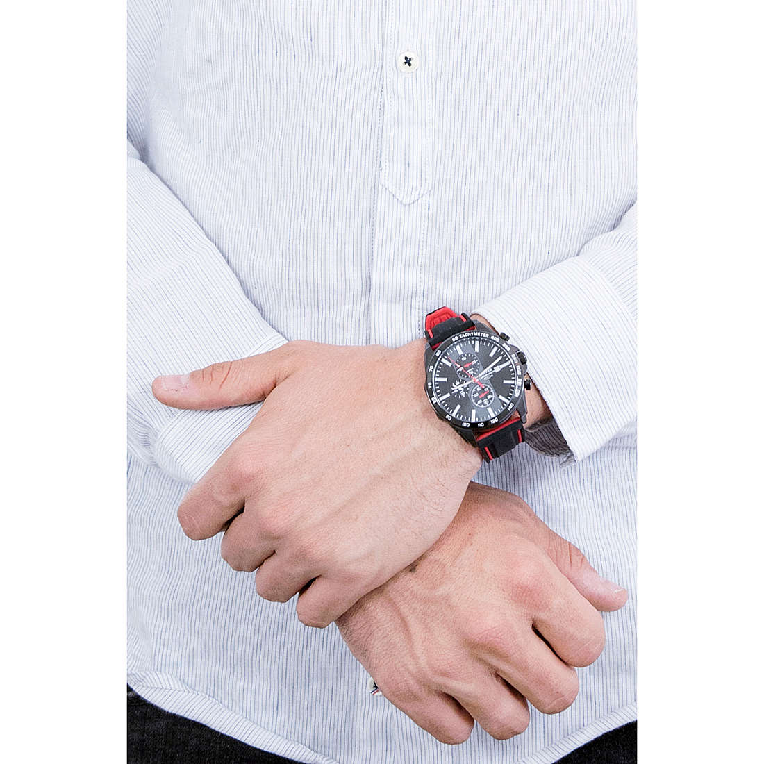 Lorus chronographs Sports man RM387EX9 wearing