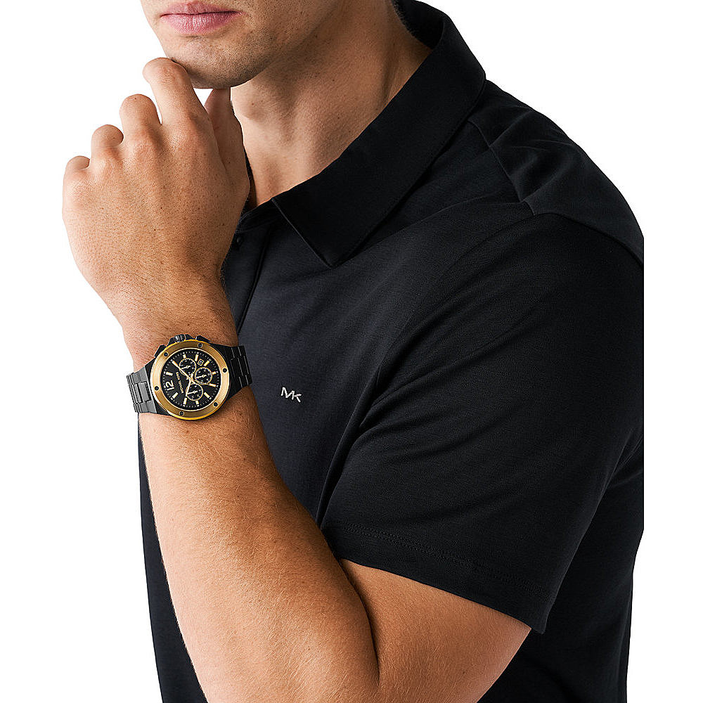 Michael Kors chronographs Lennox man MK8941 wearing