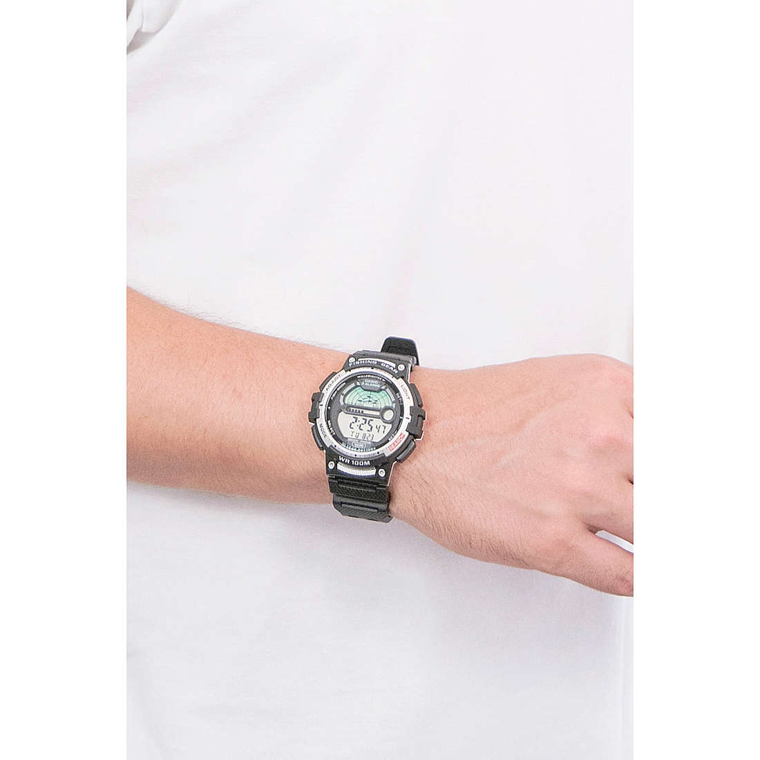 Casio multifunction Collection man WS-1200H-1AVEF wearing