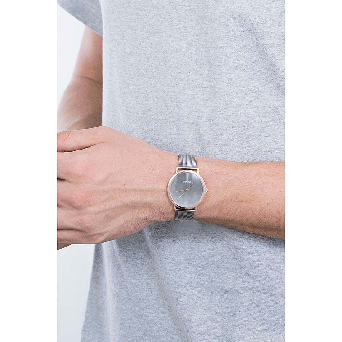 Bering only time Classic man 13436-369 wearing